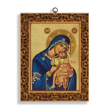 Icon Madonna and Child with...