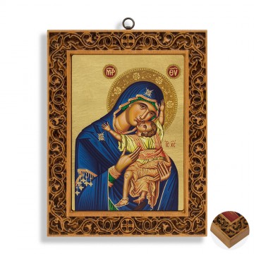 Icon Madonna and Child with...