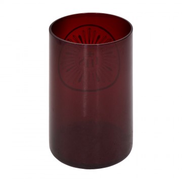 Red Glass for Sanctuary Candle