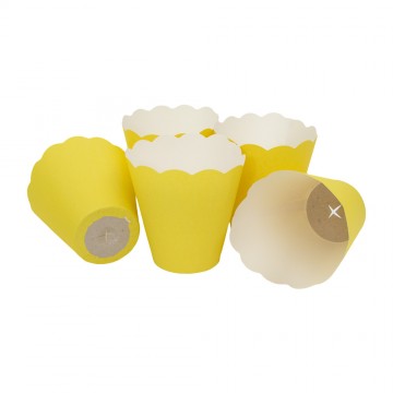 Yellow Candle Cup in Paper...