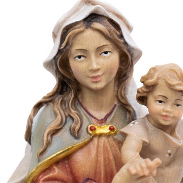 Statue of Virgin Mary with...