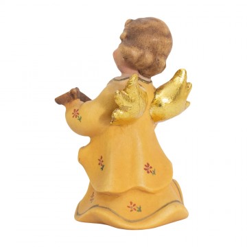 Angel with Violin in Carved...