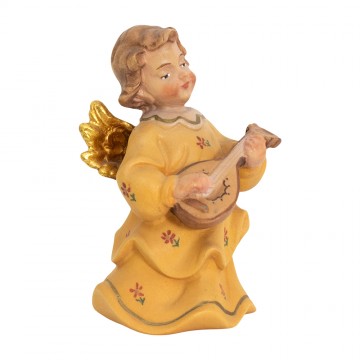 Angel with Violin in Carved...