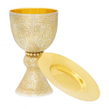 Chalice with Paten Molina...