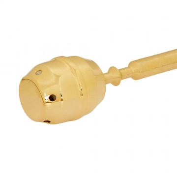 Aspergillum in Golden Brass