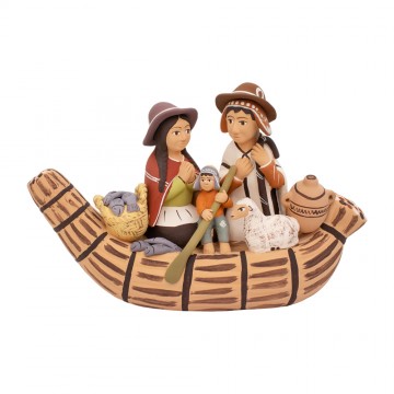 Peruvian Nativity Scene in...