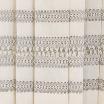 Pleated Surplice Wool Blend