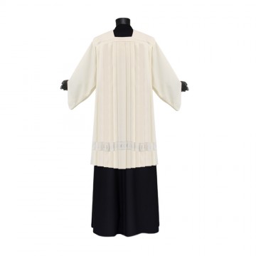 Pleated Surplice with Hand...