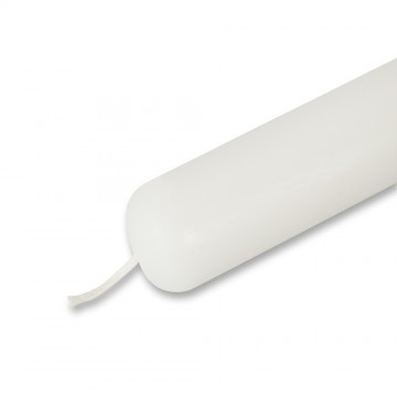 Candle in White Wax 870x29 mm