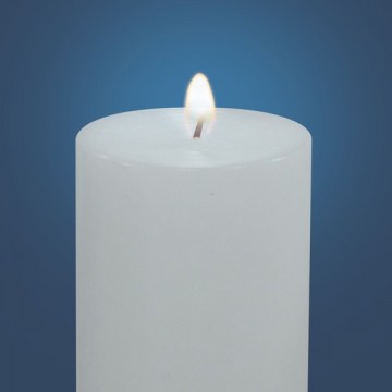 Easter Candle with Symbols