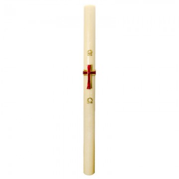 Paschal Candle Red Cross
