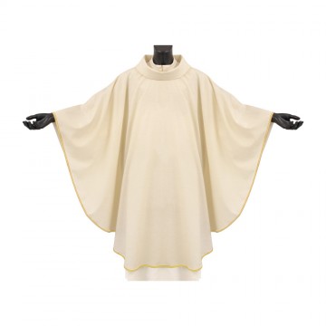 Ivory-colored Chasuble in...