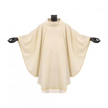 Ivory-colored Chasuble in...