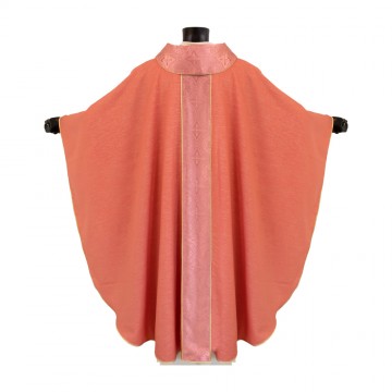 Pink Chasuble with Damask...