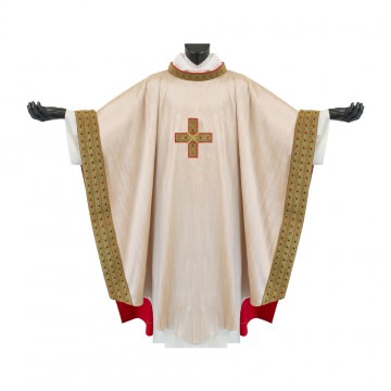 Ivory Chasuble for Priest...