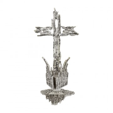Altar Crucifix in Cast Brass