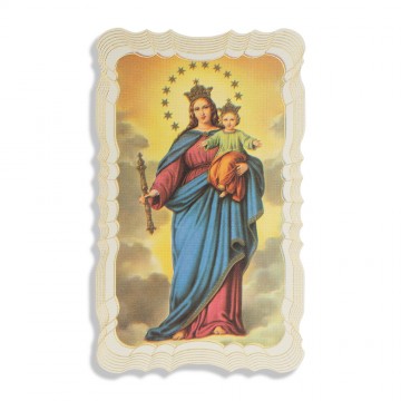 Holy Card Our Lady of Mount...