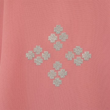 Pink Chasuble with Three...