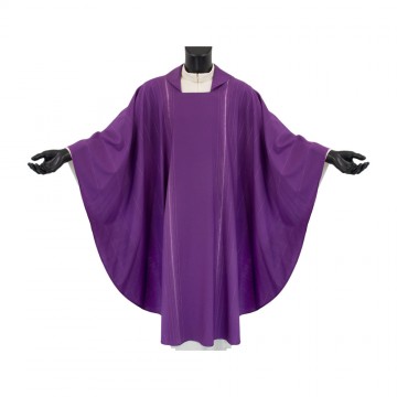 Purple Chasuble in Wool and...