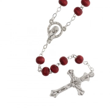 Rosary in Fragrant Wood