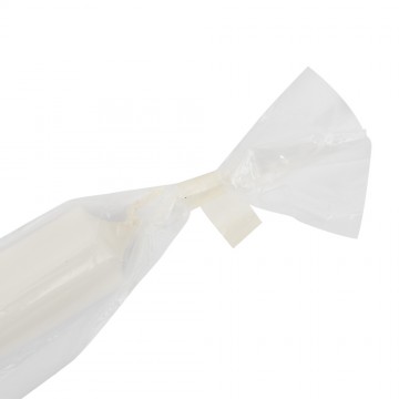 Baptism Candle in White Wax