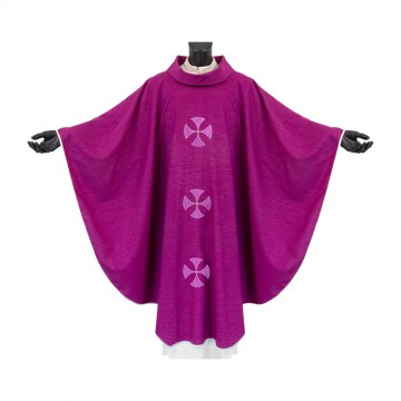 Mulberry Violet Chasuble in...