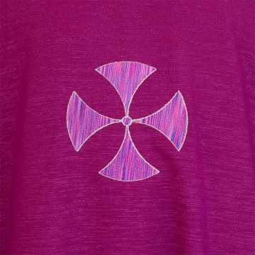 Mulberry Violet Chasuble in...