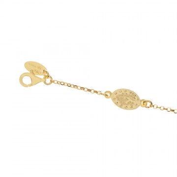 Rosary Bracelet in Silver