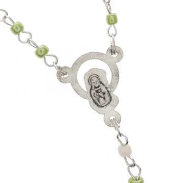 Rosary Case with Green Rosary
