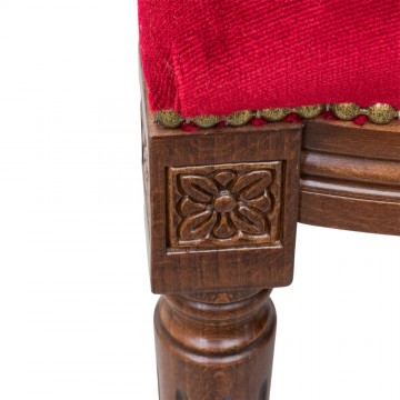 Chair Louis XVI in Wood and...