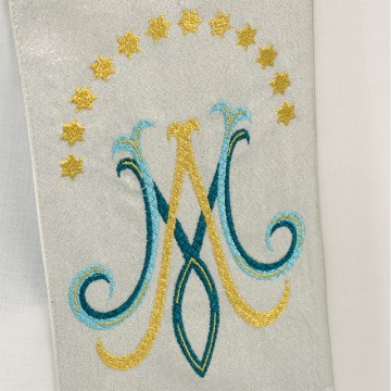 Marian Stole Wool and Lurex...