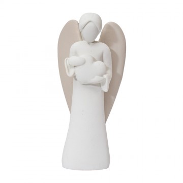 White Angel with Dove-grey...
