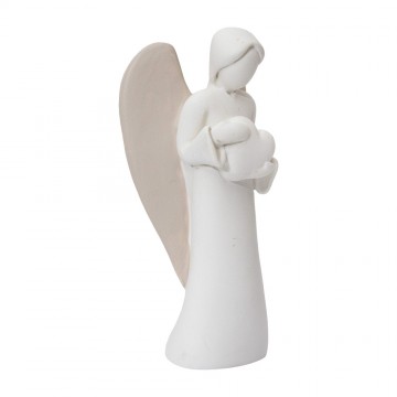 White Angel with Dove-grey...