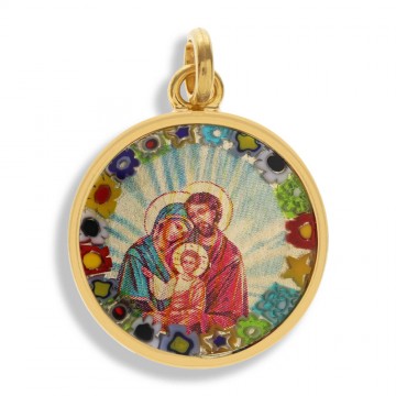 Holy Family Medal in Murano...