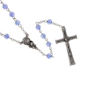 Rosary in Crystal with...