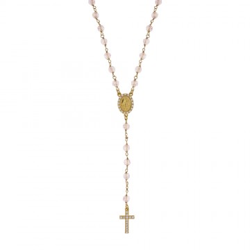 Silver Rosary and Grains in...