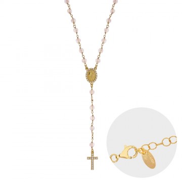 Silver Rosary and Grains in...