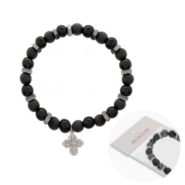 Rosary Bracelet in Frosted...