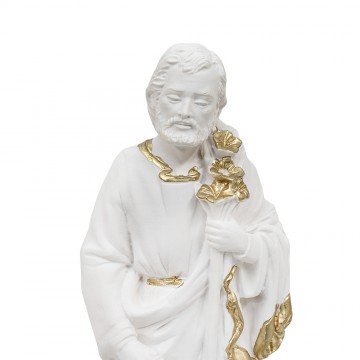 Holy Family Statue in White...