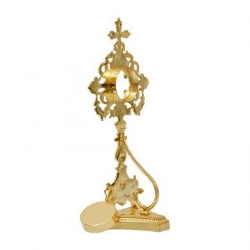 Reliquary in Golden Brass...