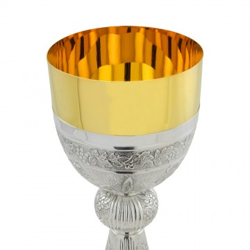 Chalice in Chiseled Silver