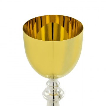 Mass Chalice in Two-tone Metal
