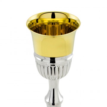 Chalice in 800 Silver Lira...