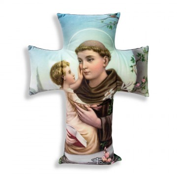 Cross-shaped Pillow Saint...