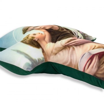Cross-shaped Pillow Saint...