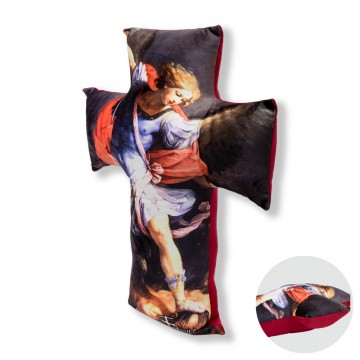 Cross-shaped Pillow Saint...