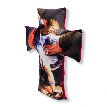 Cross-shaped Pillow Saint...