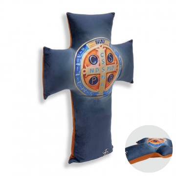 Cross-shaped Pillow with...