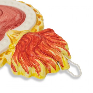 Ex Voto Heart in Colorful...