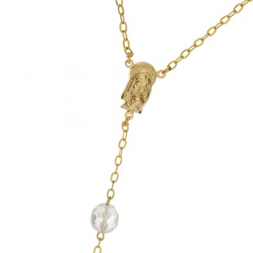 Wedding Rosary in Crystal